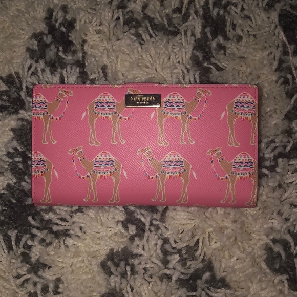 kate spade Handbags - kate spade camel wallet